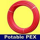 RED 1 x 300 ft PEX Potable Tubing Pipe Outdoor Wood Boiler 