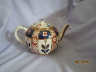 ANTIQUE SUDLOWS BURSLEM TEAPOT w/ LID MADE IN ENGLAND **AS IS***