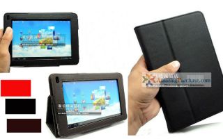   Leather Case Cover Pouch For HuaWei Mediapad 7 + Screen Protector
