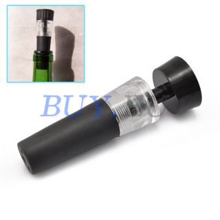 Vacuum Sealed Wine Champagne Bottle Stopper Preserver Air Pump Sealer 