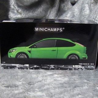 Minichamps 118 2010 Ford Focus RS Ultimate Green Metallic 100 080001 