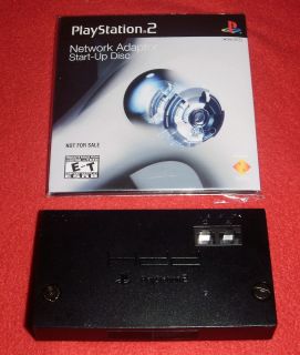 Sony PlayStation 2 PS2 Sony Network Adapter with Disc