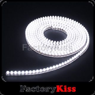480cm White 480 LED Flexible Strip Light for Car Truck Motorcycle #045 