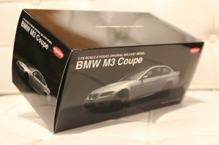   18 BMW 1/18 M3 gray coupe   carbon fiber roof (SilverStone II) RARE