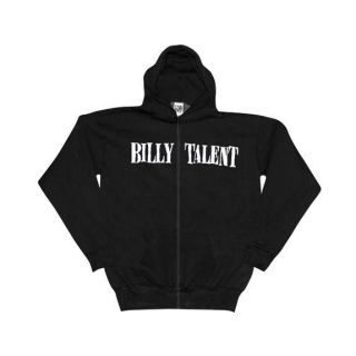 Billy Talent Logo Zip Hoodie M