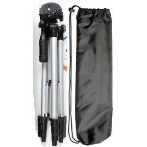 Compact 50 Inch Travel Photo Video Tripod with Case