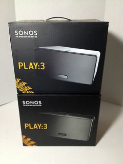 Sonos Package of 2 PLAY3 PLAY3US1 Music System BRAND NEW   SHIPS 