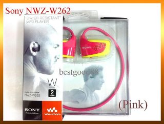 Sony NWZ W262 Digital Music Player  Water Resistant (Pink)
