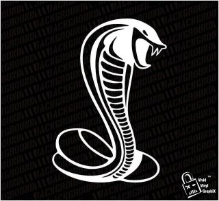 Snake King Cobra Viper Ford Vinyl Decal Sticker