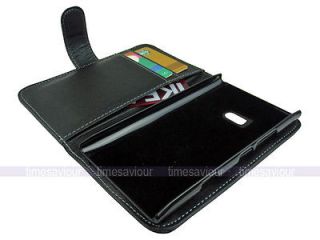 Newly listed Black Leather Case Wallet for Nokia Lumia 900 Inner Card 