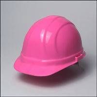   Omega II Cap Style Hard Hat 6 Pt. Ratchet Suspension NEW Hi Viz Pink