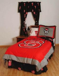 NC State Wolf Pack NCAA King Comforter and Sham Bedding Set