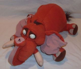 1998 Disney Mattel Plush “Tantor” Elephant ~ Tarzan ~ Noises 