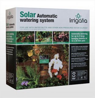 Irrigatia SOL K 24 solar automatic watering system 30m tube 24 drip 