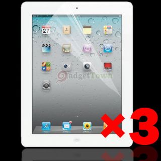 3X New Hight Quality Clear Lucency Screen Guard Protector for iPad 3rd 