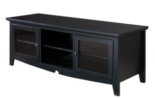Espresso Finish 60 inch TV Stand with Removable Mount    