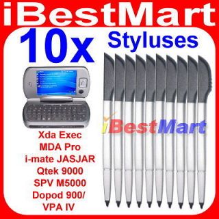 10x Dopod 900 i mate JASJAR Qtek 9000 Metal PDA Stylus