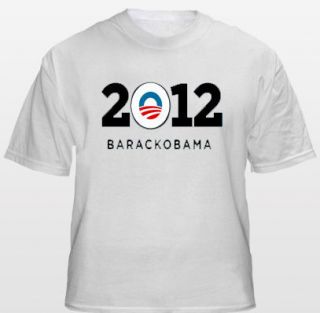 Obama 2012 Campaign t shirt. 100% Cotton Barack Obama