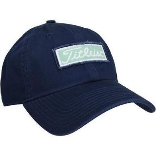 TITLEIST GOLF 2012 SLOUCH ADJUSTABLE UNSTRUCTURED NAVY HAT CAP TH1ASL 