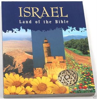 Israel Land of the Bible Book, Pictorial Tourist Guide, Holy Christian 