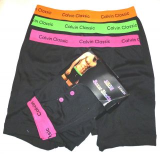 12 x Mens Calvin Classics Boxer Shorts Comfort Fit S XL