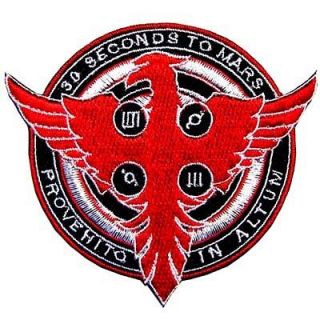 30 Seconds to Mars Phoenix Fire Music Rock Shirt Iron Patch