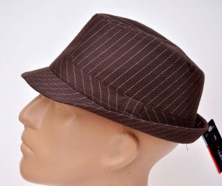   Unisex Dark Brown Fedora Trilby Hats Caps Panama Golf Bucket Sizes A3