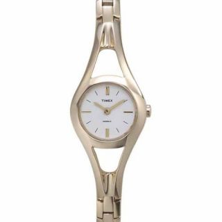 Timex Womens Classic Gold Tone Bangle Stainless Steel Bracelet Watch 