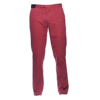   Lauren Nantucket Red Custom Fit Lightweight Military Trouser Chino