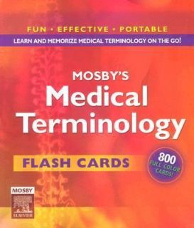 Mosbys Medical Terminology Flash Cards (2006, Cards)