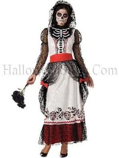 Skeleton Bride Day of the Dead Adult Costume