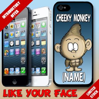 Personalised Custom Funny cheeky monkey cartoon phone case cover for 