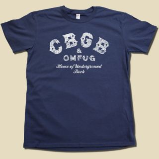 CBGB classic PUNK ROCK shirt OMFUG concert t shirt