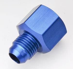 AN Female To  6 AN Male Flare Reducer Blue PRE 68620