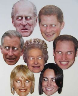 100 Celebrity Masks Royal Face Mask Fancy Dress Party Supplies Hen 