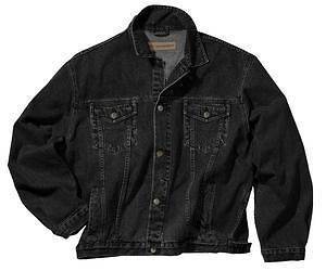 black denim jacket in Mens Clothing