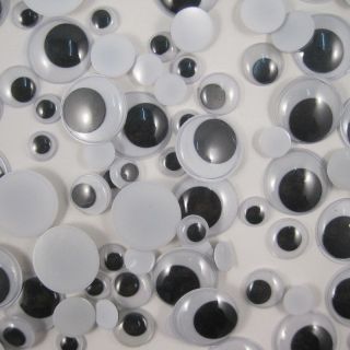   mixed 10 20mm wiggly wobbly googly eyes foy DIY Scrapbooking crafts