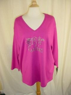 Christine Alexander Sz 3X Knit Top NWT Bubblegum Pink Life is a 