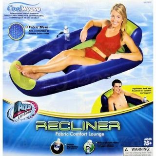 Inflatable Floating Swimmming Pool Lake Lounge Float Chair Bed NEW