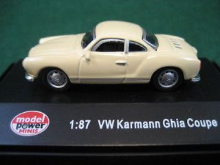 MP Minis (187) HO   VW Karmann Ghia Coupe (Tan) #19200