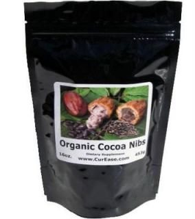 Organic Cacao Nibs 16oz ~ Cocoa Bean Chocolate 1 Pound