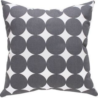 Dwell Studio Dotscape Charcoal Modern Decorative Throw Pillow Lumbar 