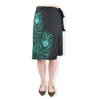 peacock feather skirt