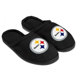   Steelers NFL Full Sole Cupped Team Logo Slippers 2012 New Warm Shoes