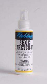 oz Fiebings Shoe Stretch it Liquid pump Spray   Lightning Fast 