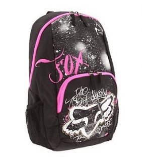 NEW FOX RACING Hot Pink/Black Backpack Bag Purse