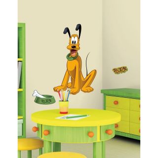 New PLUTO WALL DECAL Disney Stickers Mickey Mouse Decor