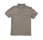 Alfani Mens Epaulets Solid Short Sleeve Polo Shirt, L, XL NWT