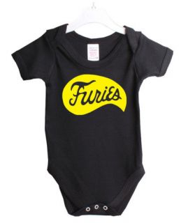 BASEBALL FURIES THE WARRIORS BABY GROW VEST NEW 0 3 MONTHS **SALE**