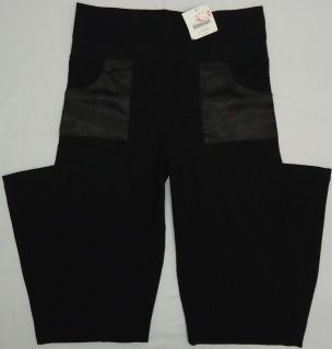 Women Cotton/Spandex Sweatpants Yoga Pants Satin Embelished Pocket 